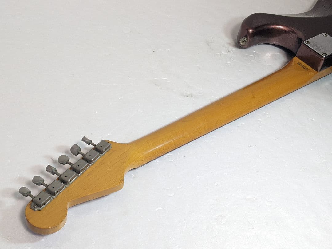 Fender Japan Burgundy Matching Head ストラト