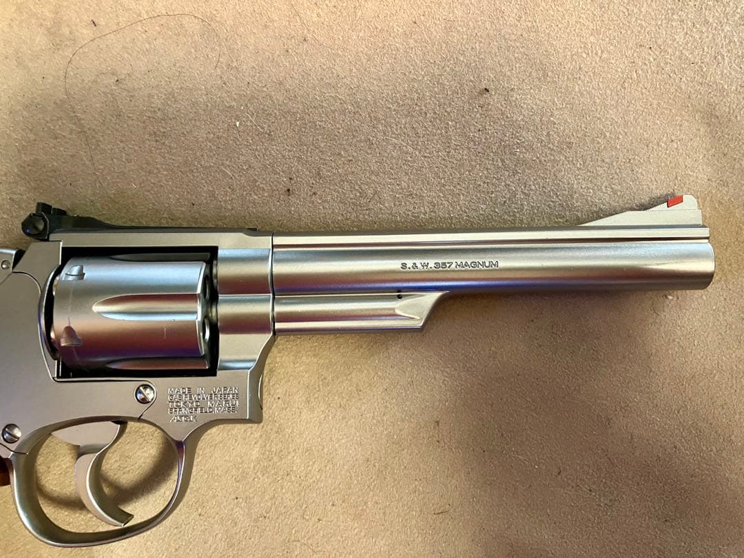 東京マルイ製　ガスリボルバー S&WM66 中古完動品　M19 コルトパイソン