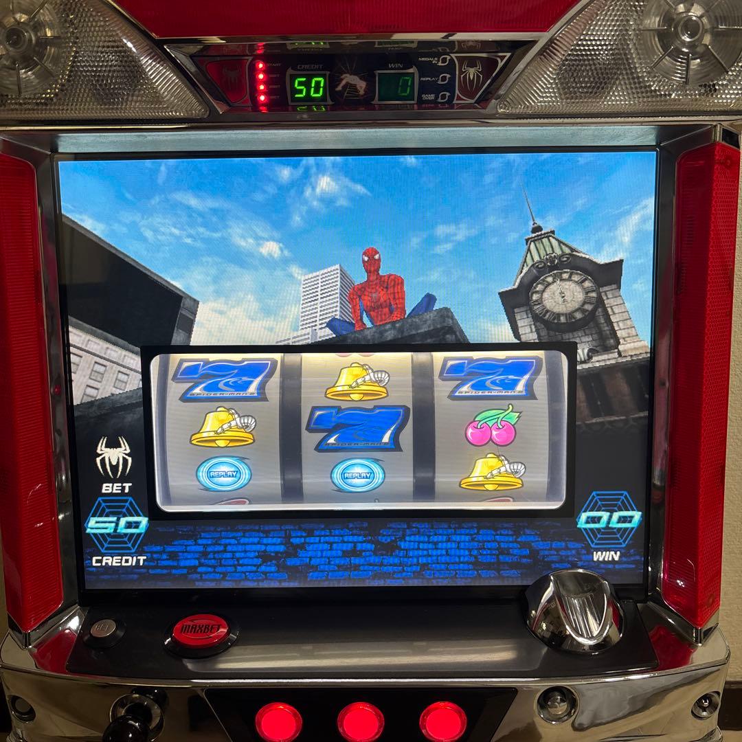 スロット実機　レア台　スパイダーマン2G