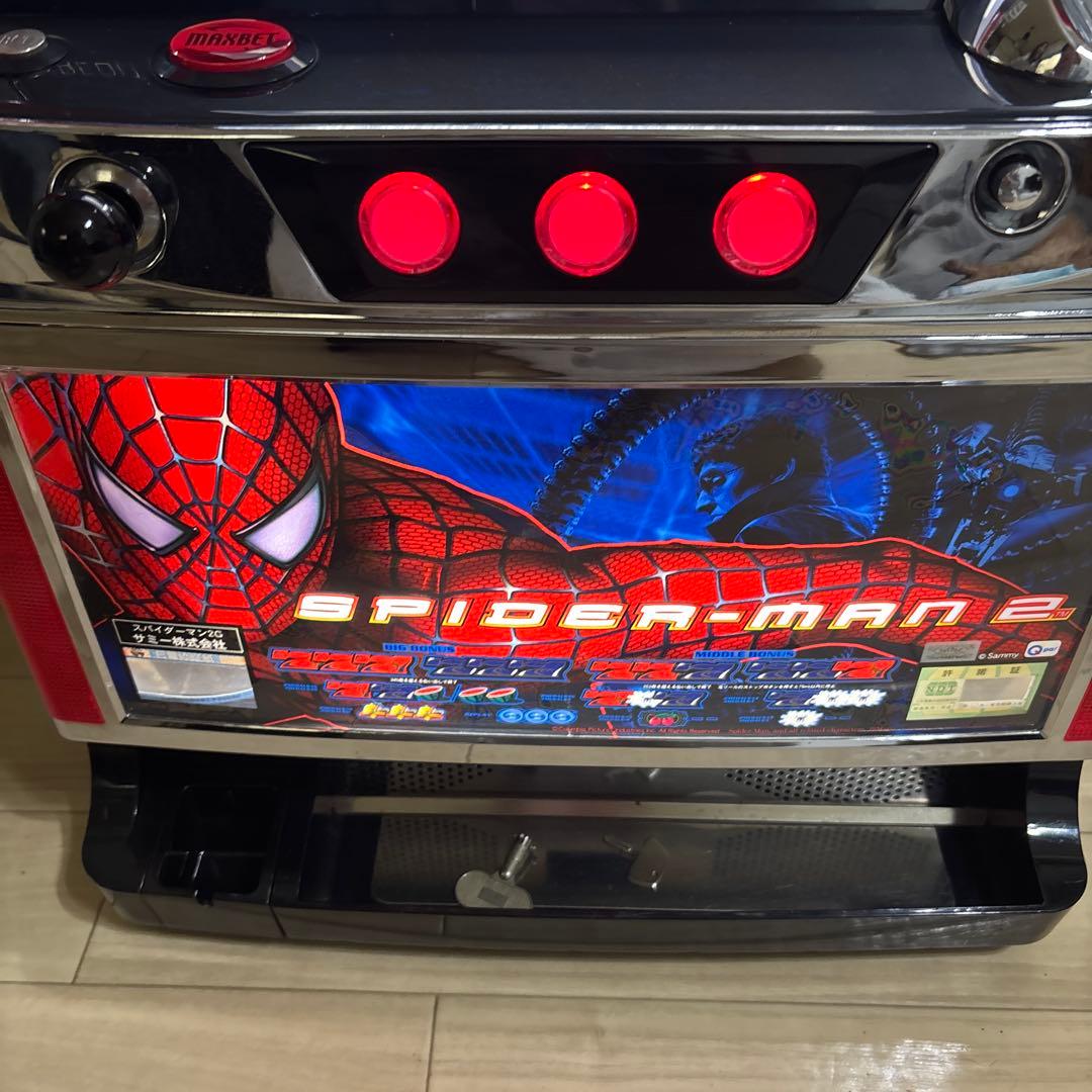スロット実機　レア台　スパイダーマン2G