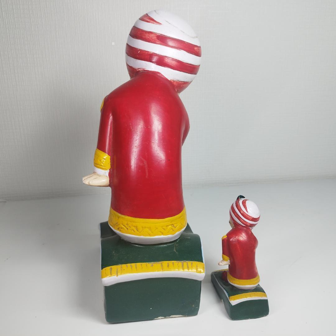 マハラジャ Air India インド航空 ビンテージ 70’s 置物 hAT4