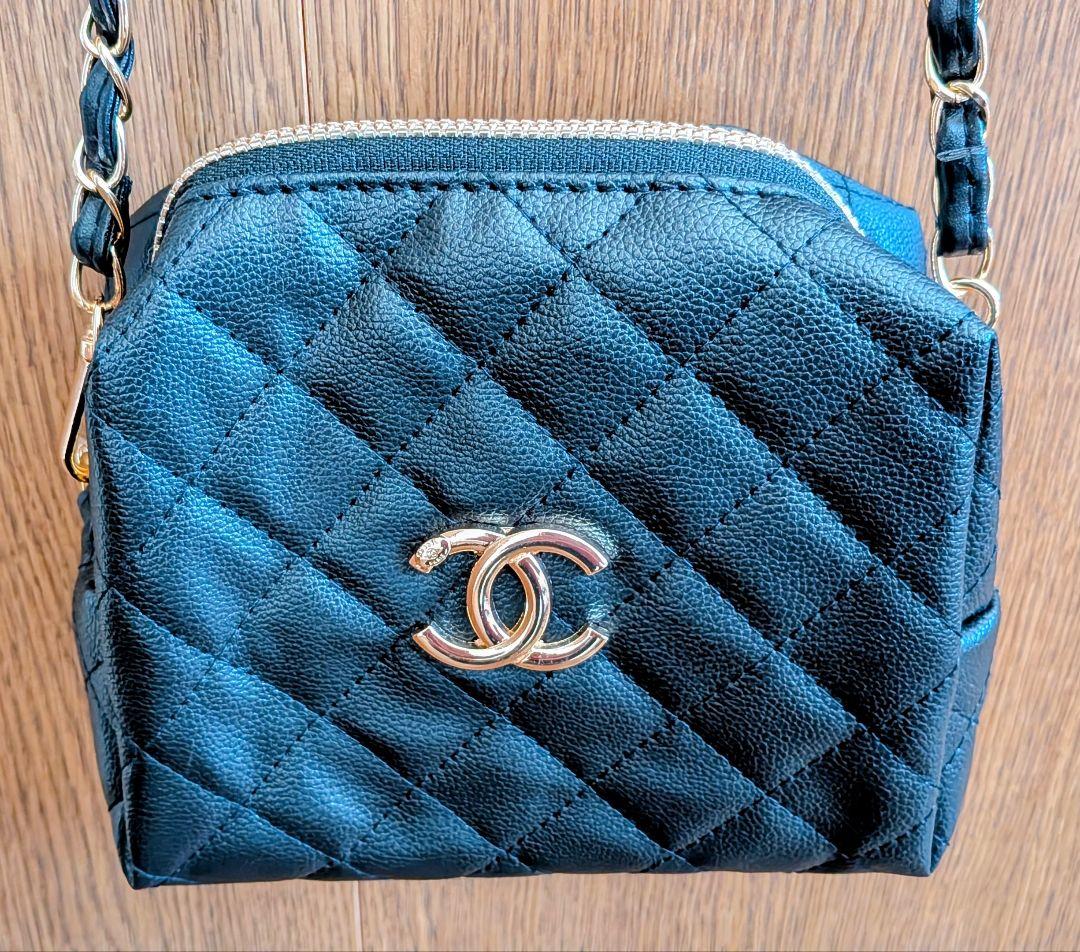 ♡CHANEL ブラック キルティング バッグ♡ノベルティ