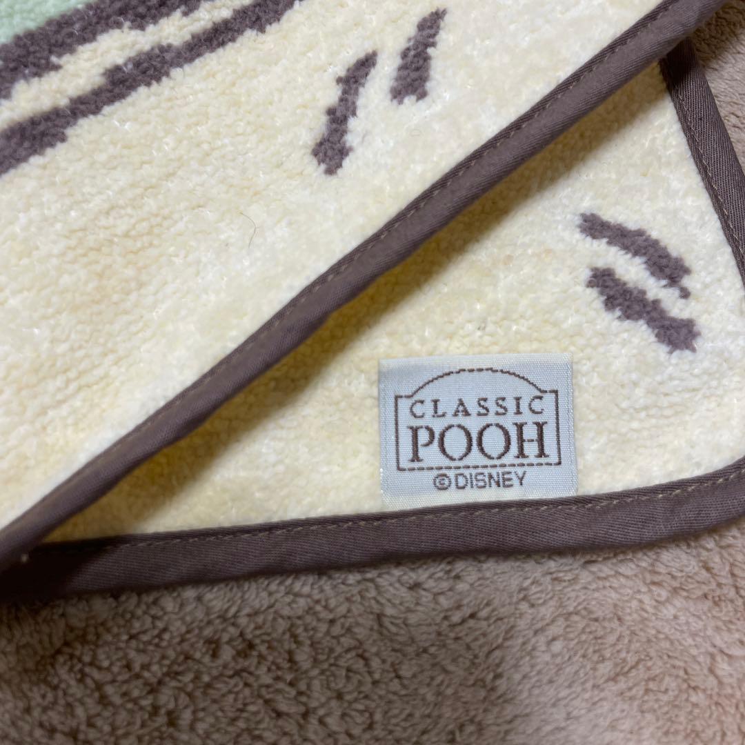 CLASSIC POOH 大判ブランケット プーさんシェニール織りUCHINO製