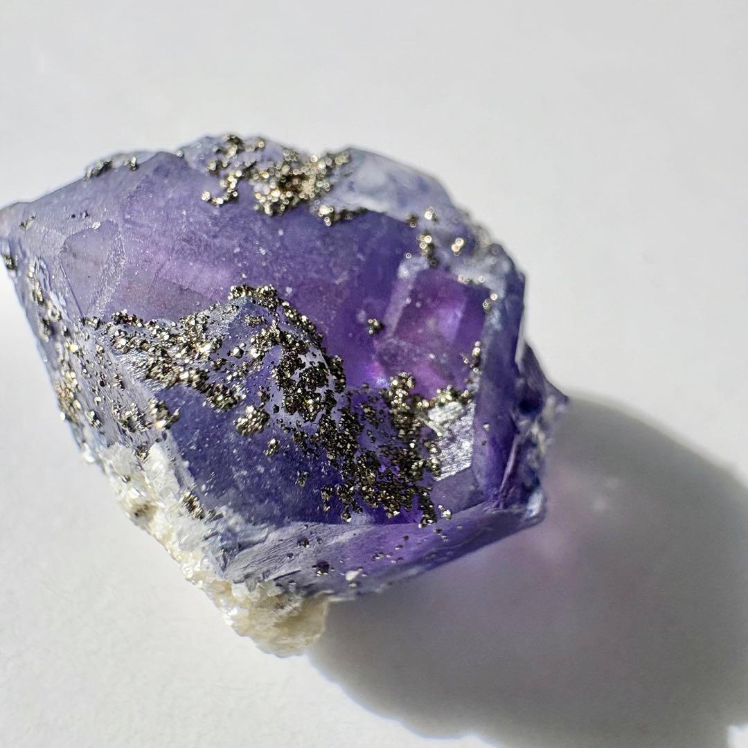 515 中国 内モンゴル産 レアタイプ フローライト&パイライト