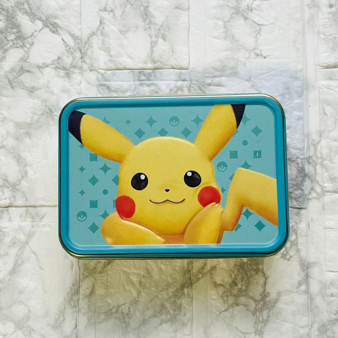 4枚　ピカチュウ缶　love