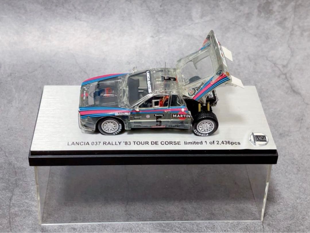 1/43 京商 LANCIA037 RALLY'83 ラリースケルトン ランチア