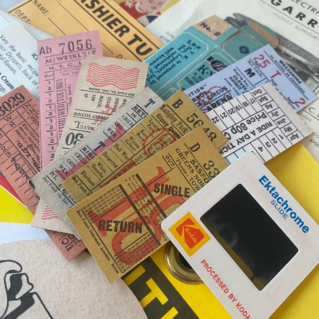 【221】ヴィンテージ 紙ものセット 送料込み✩