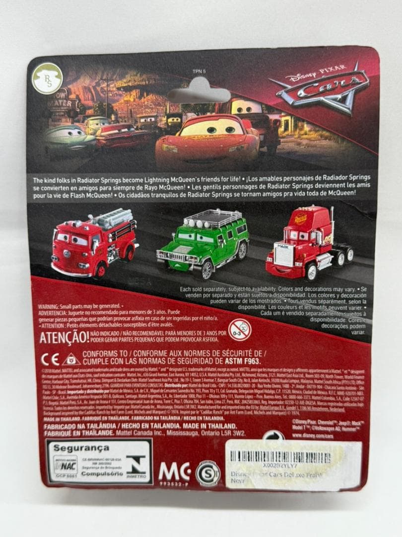 Disney Pixar カーズ FRANK CARS MATTEL社