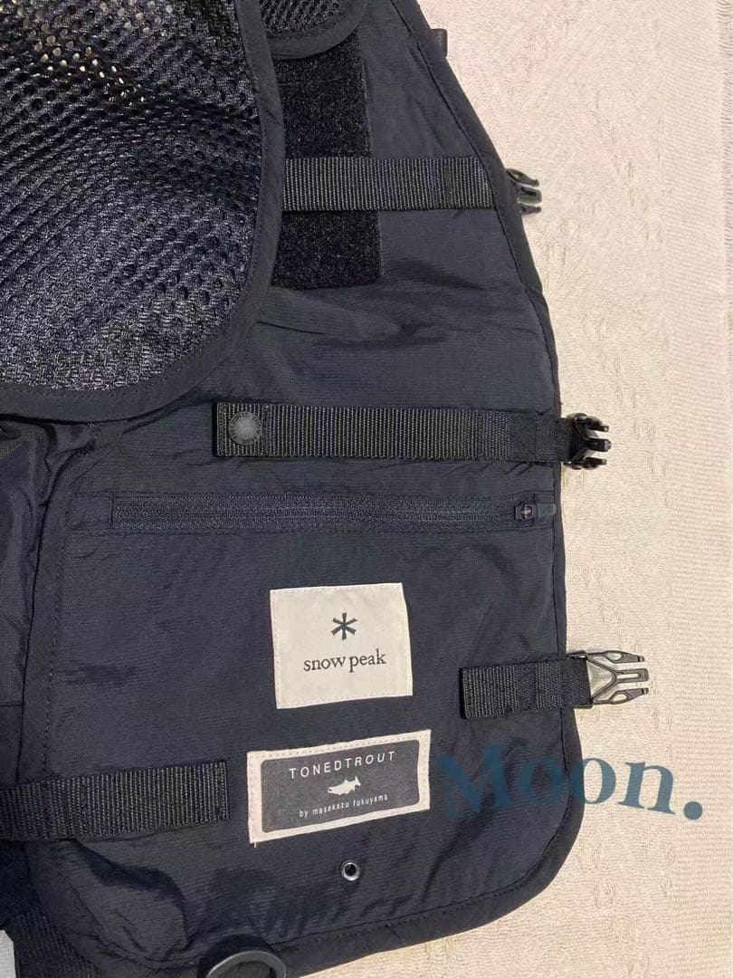  Peak × TONEDTROUT コラボ フィッシングベスト