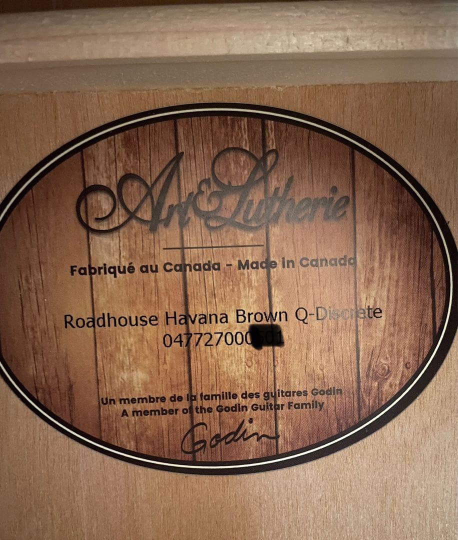 Art & Lutherie roadhouse エレアコ Tennessee