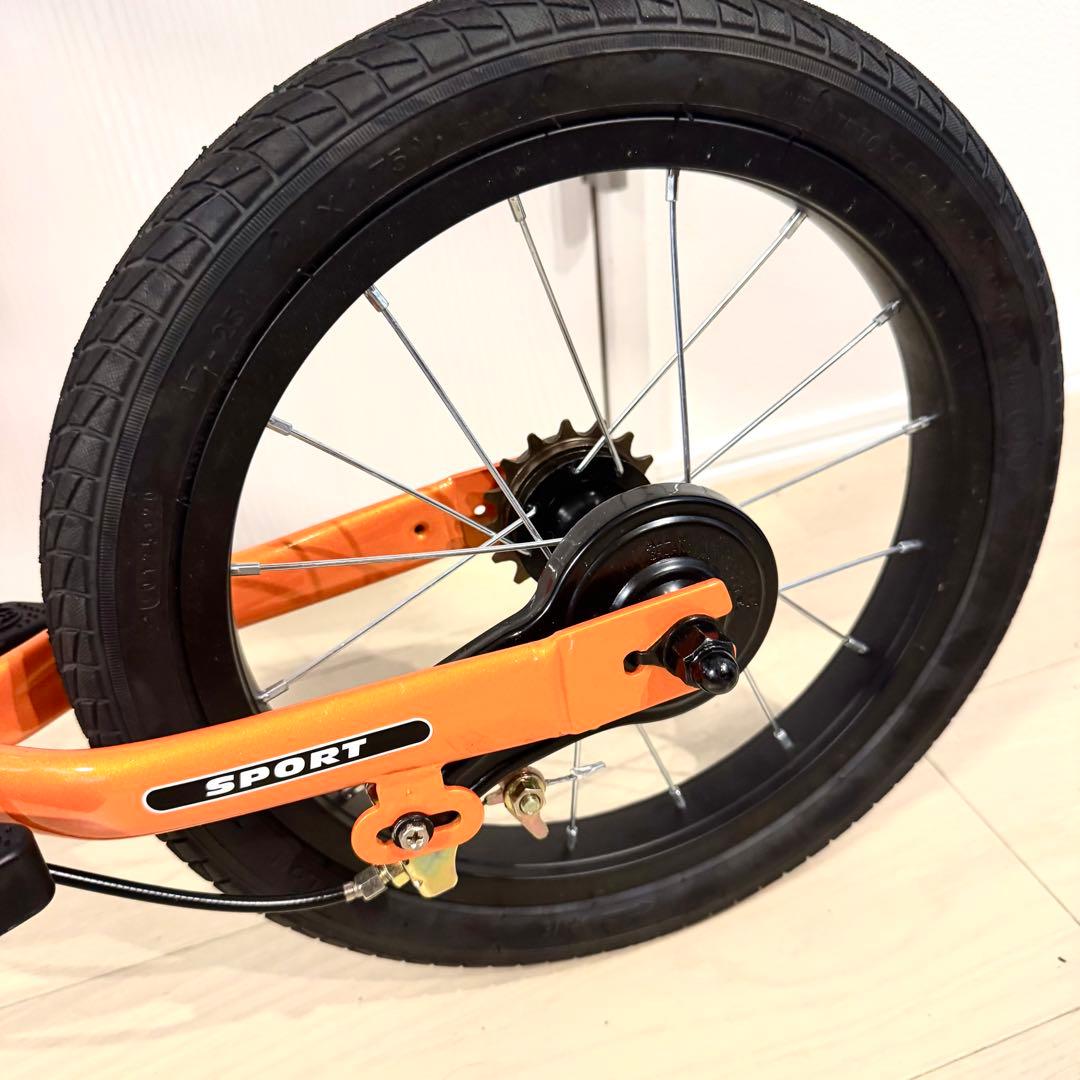 (極美品) STRIDER ストライダー　14X バランスバイク　オレンジ