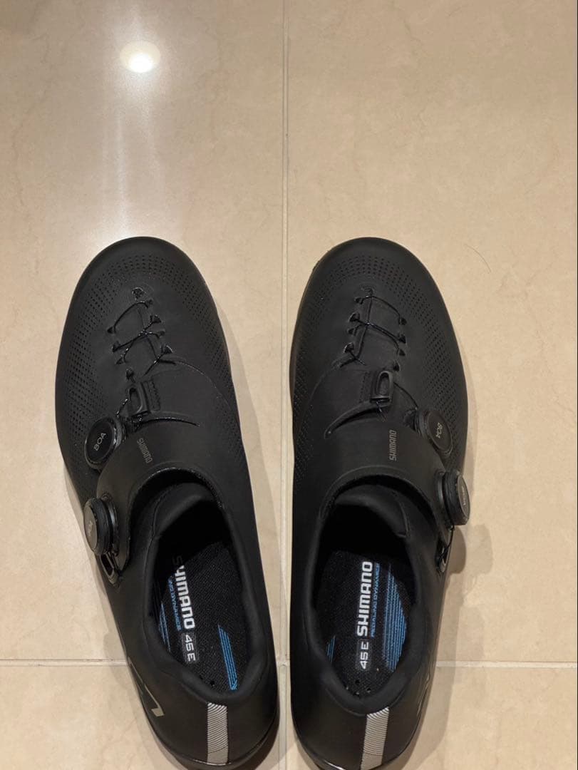 SHIMANO RC7ワイドシューズ ブラック45E