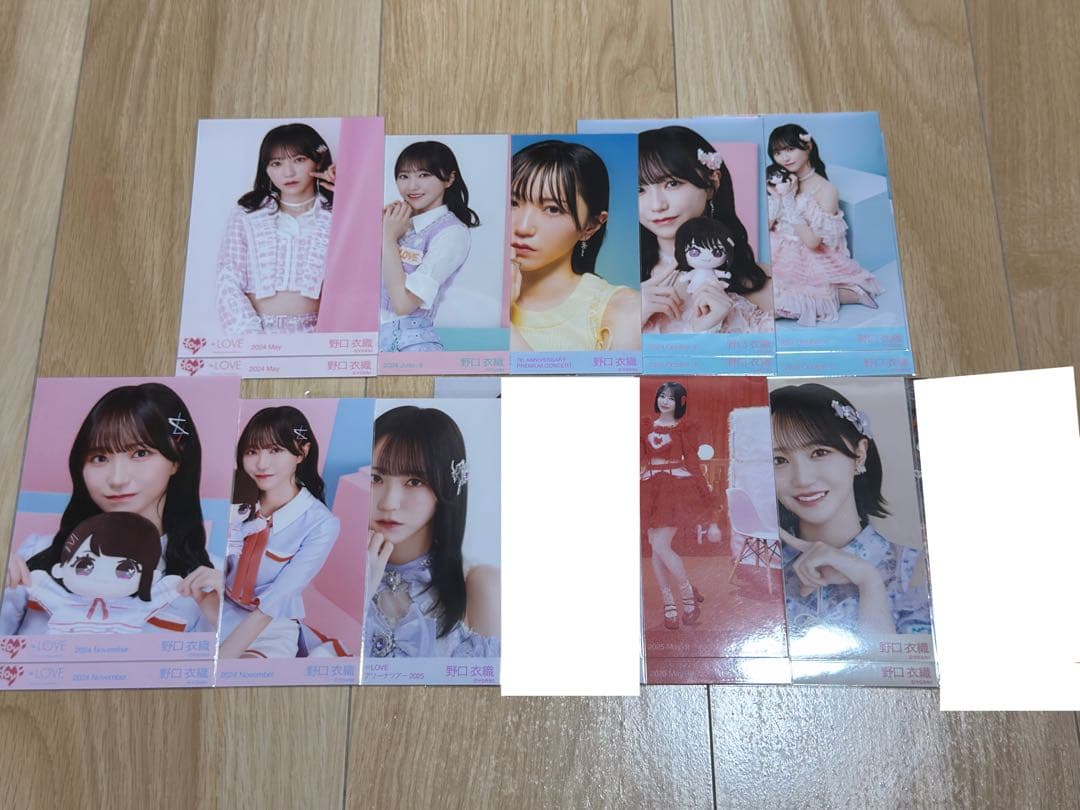 =LOVE 野口衣織 生写真まとめ売り