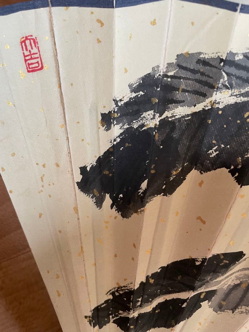 稀少名家盛丙云大师刻 牡丹诗文扇骨美術品 古董品收藏品