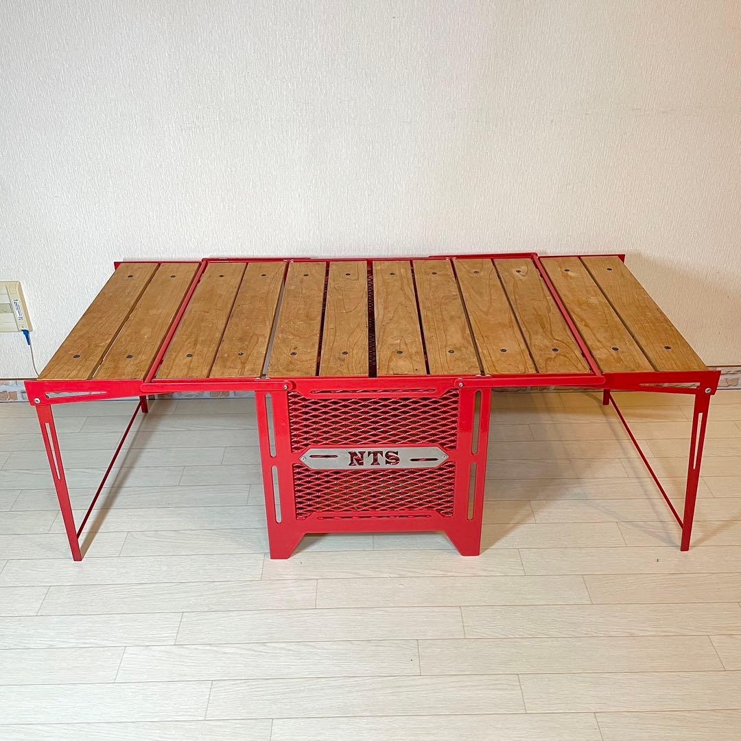 ネイチャートーンズ サイドアップボックス テーブル レッド Lサイズ