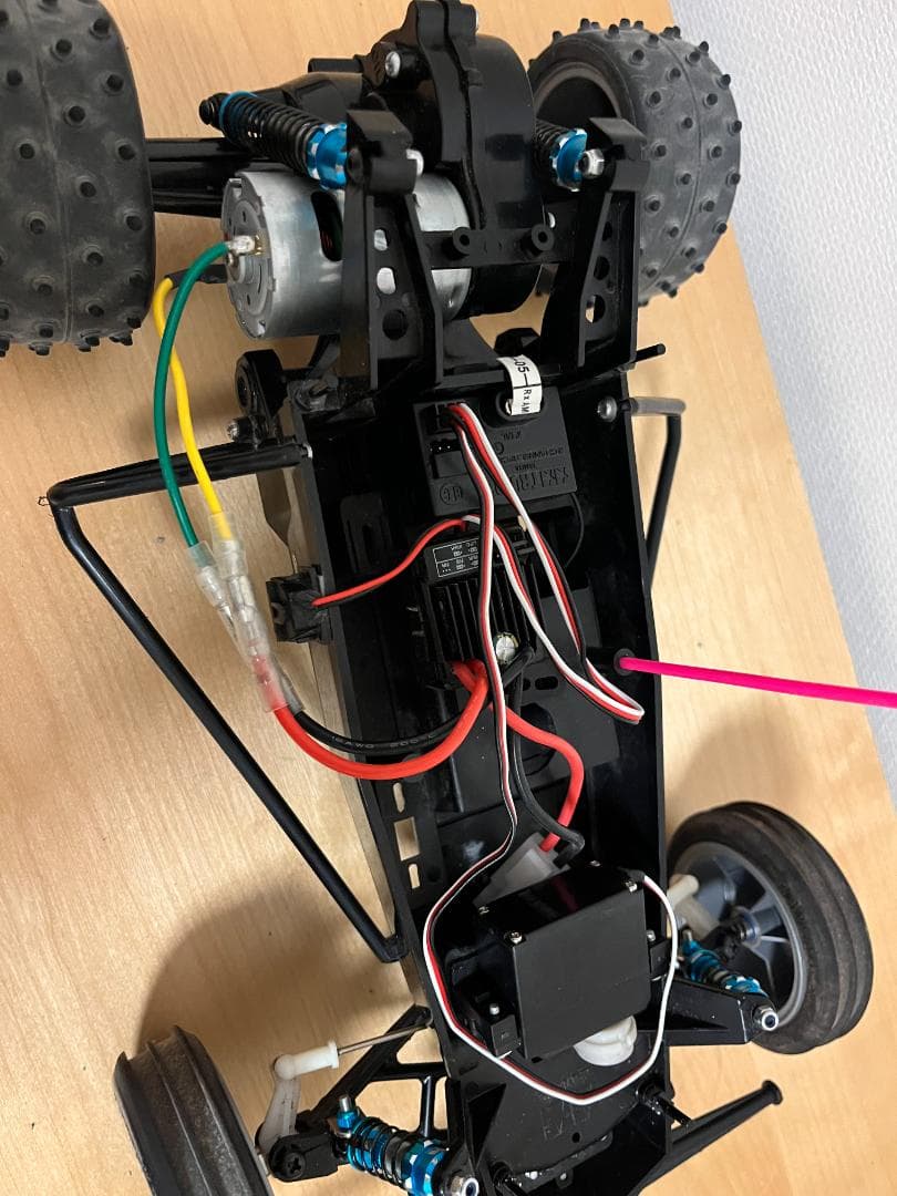 karlgocci。タミヤ RC グラスホッパーカスタム ブロックヘッド