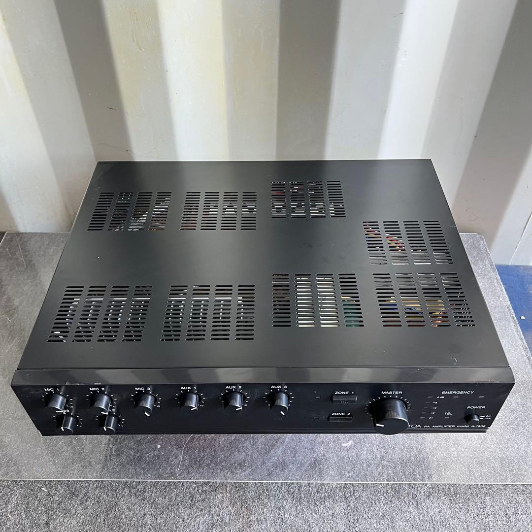 94美品✨　TOA A-1806 アンプ　マイクセット　SHURE