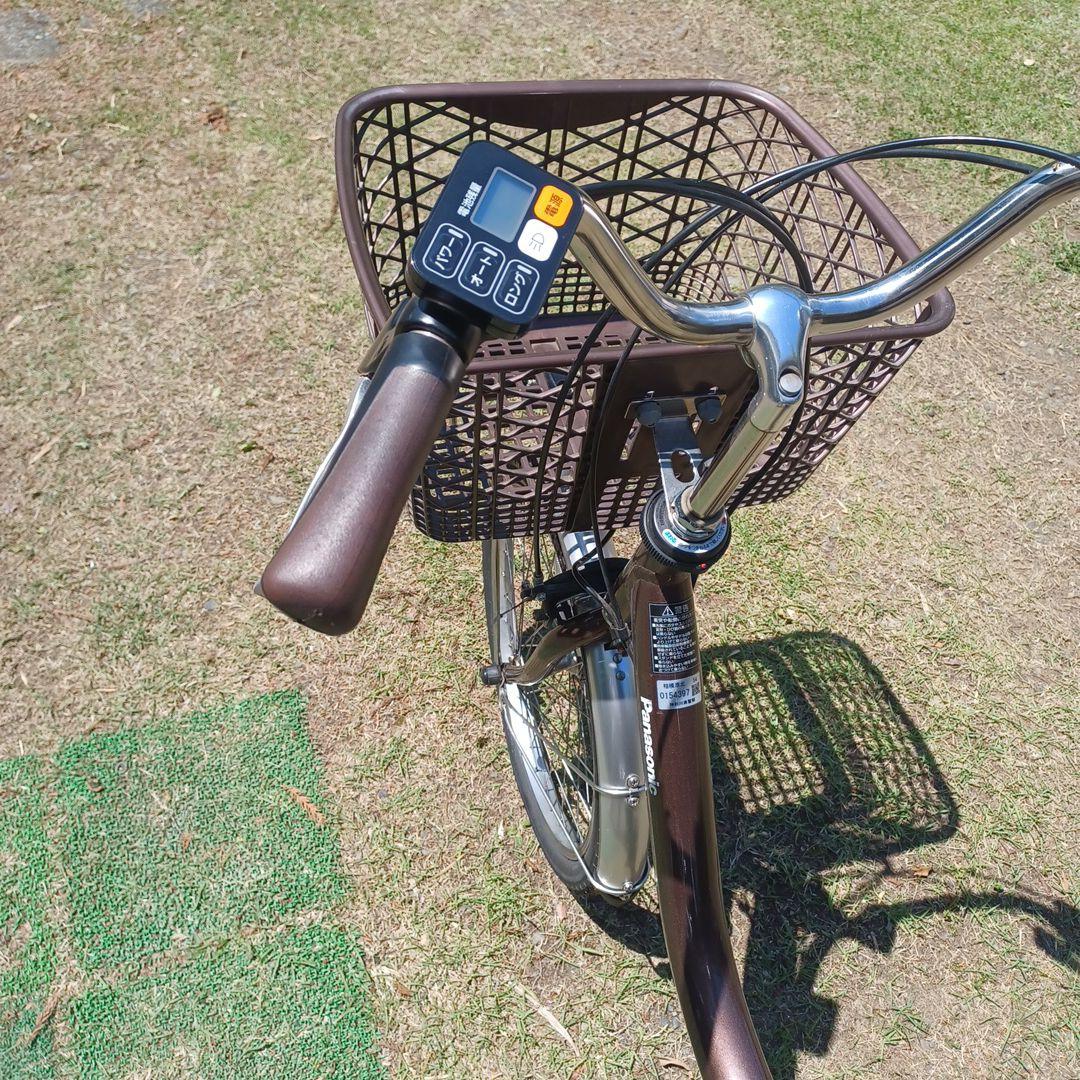 ブラウン 電動アシスト自転車 シティタイプ