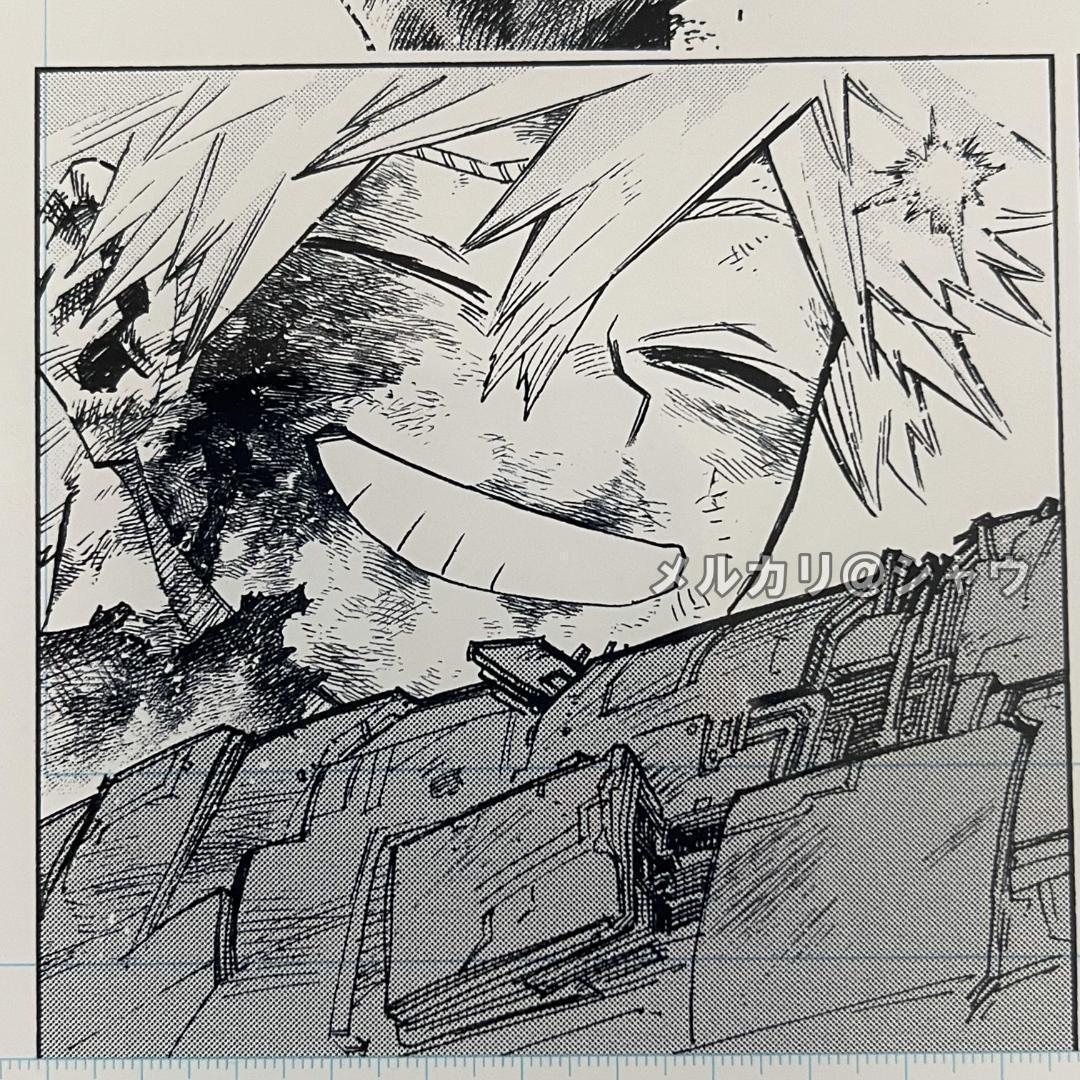 匿名配送 ヒロアカ 原稿風アクリルアート vol.2 SCENE09 爆豪勝己