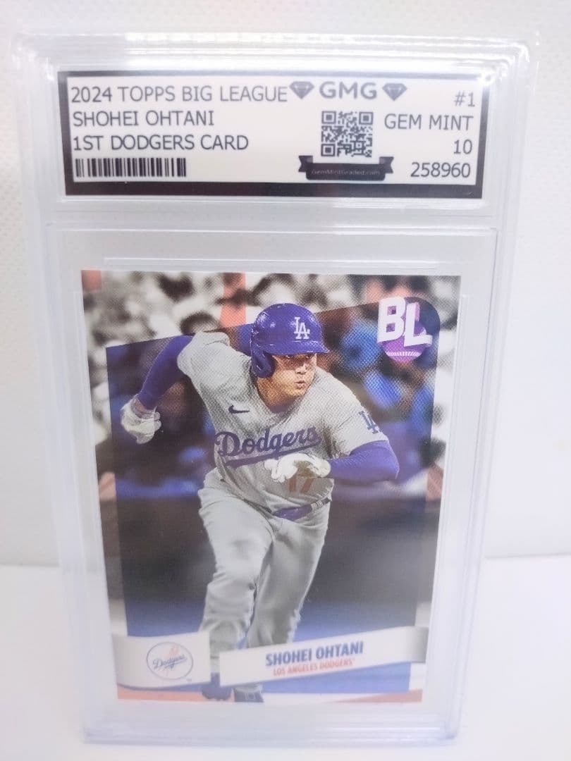 大谷翔平 2024 TOPPS BIG LEAGUE GEM MINT 10
