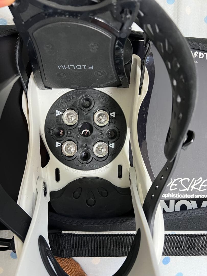 FLUX DSL 20-21年式　ビンディング ホワイト　Mサイズのみ