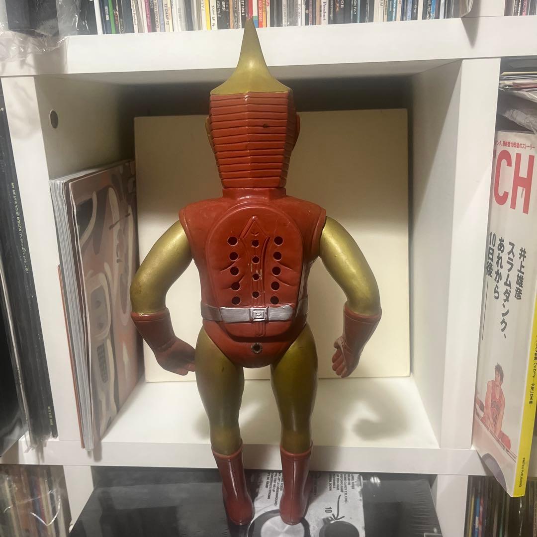 マスダヤ製 スペクトルマン トーキング ソフビ フィギュア 当時物