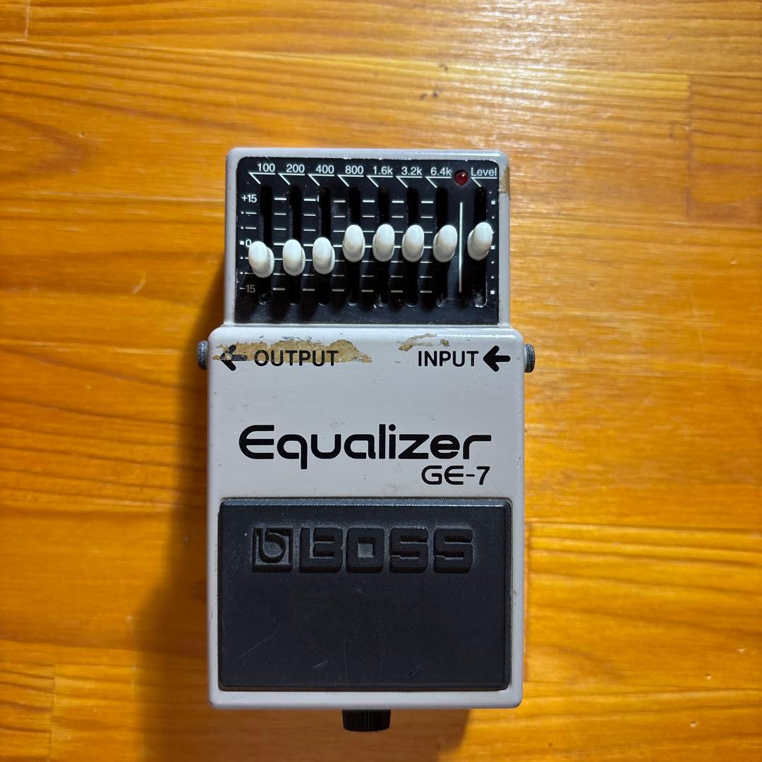 ギター　エフェクター　BOSS GE-7 Equalizer