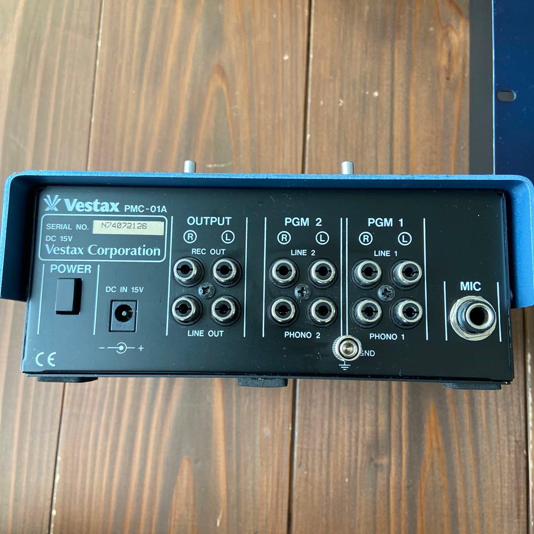 Vestax pmc 01 A PCV 002 セット DJミキサー ベスタクス
