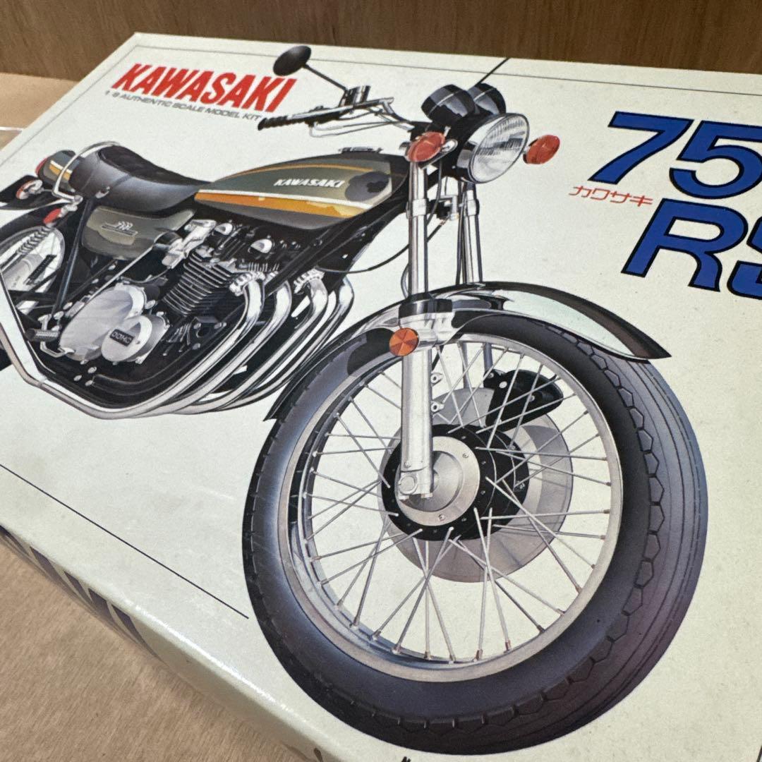 カワサキ　750RS プラモデル　ナガノ　1/8