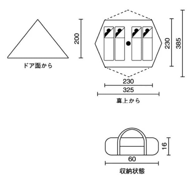 k*u様 Coleman コールマン エクスカーションティピー II/325