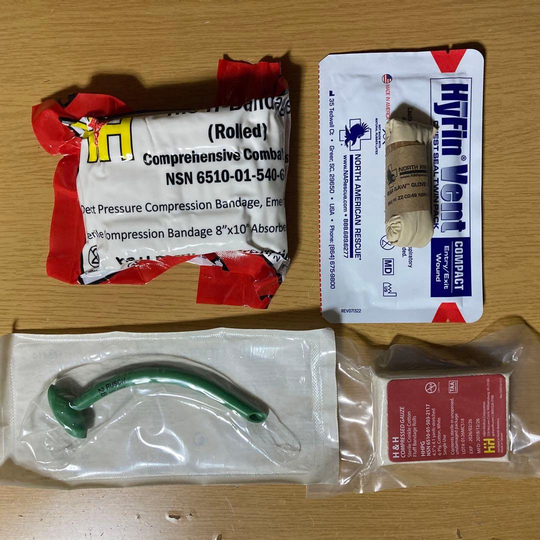 Trauma Kit 実物 IFAK
