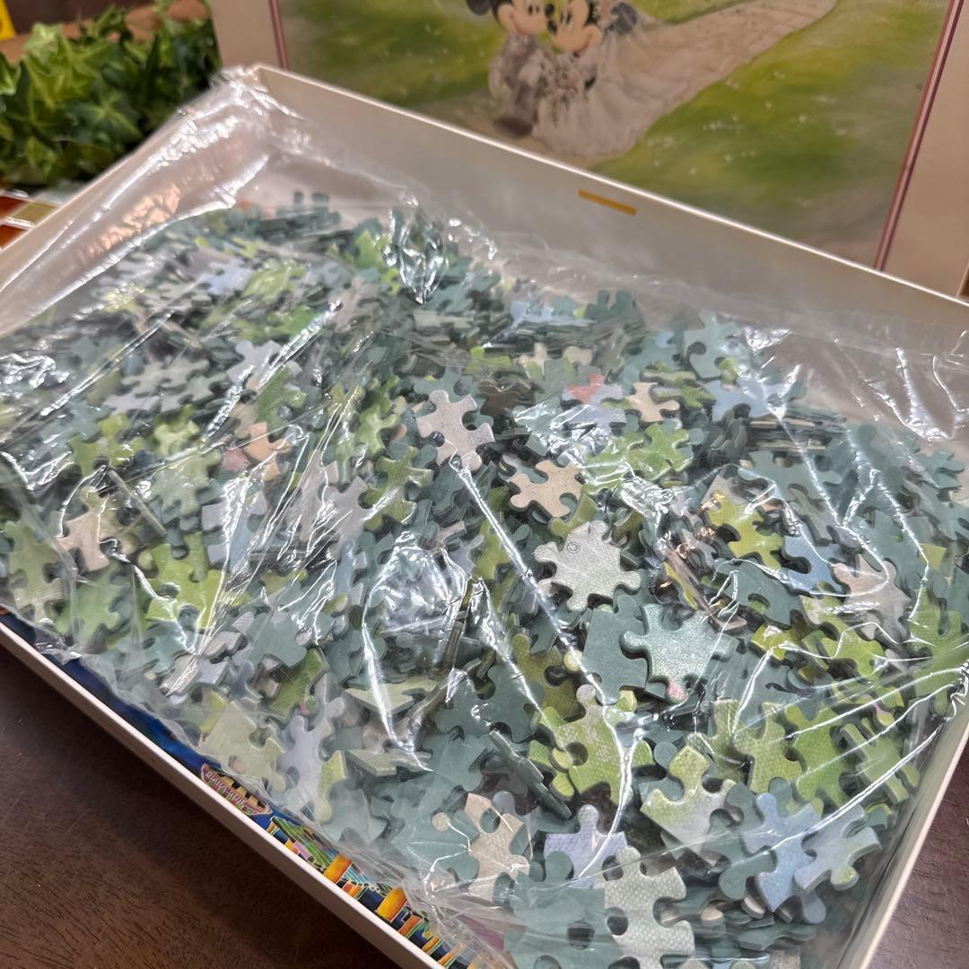 【未使用】ミッキー＆ミニー　そよ風のウェディング　ジグソーパズル　1000ピース