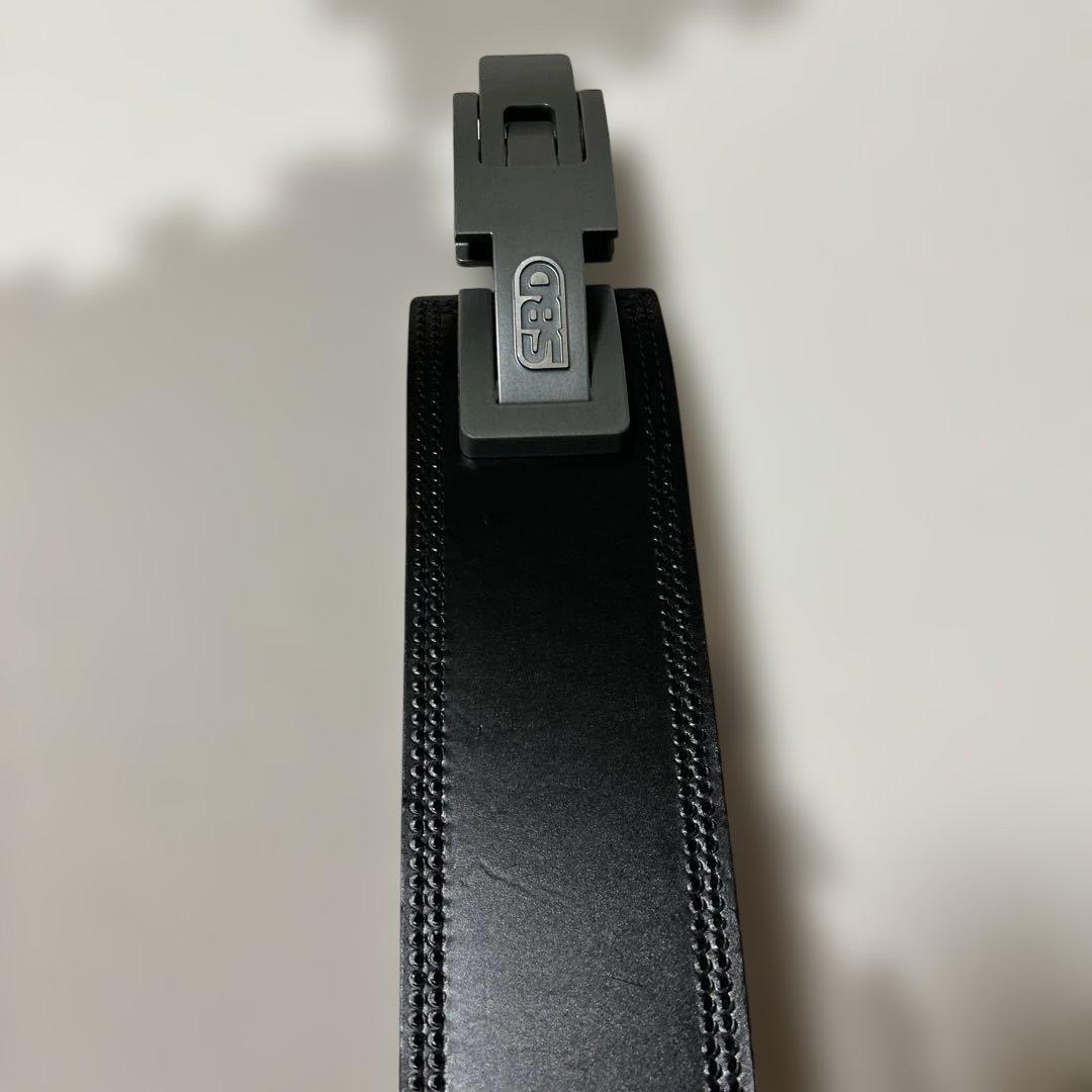 SBD トレーニング・パワーベルト 黒/赤　Mサイズ