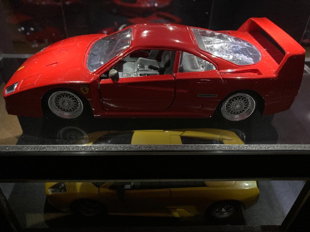 モデルカー用ジオラマ：1/24 ショールーム＆ガレージⅣ／希少モデル！