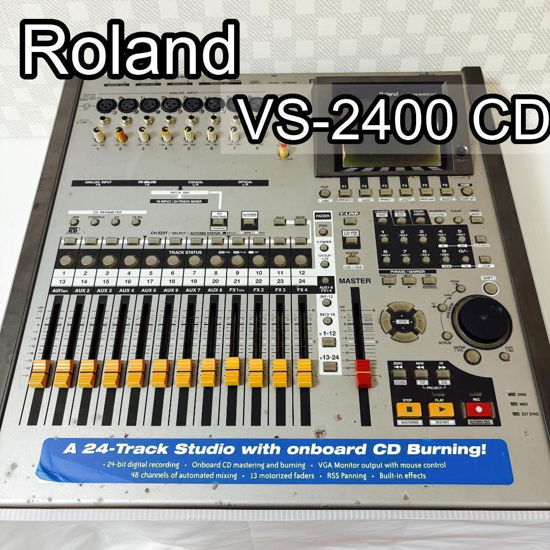 Roland ローランド VS-2400CD [通電確認のみ・ジャンク品]