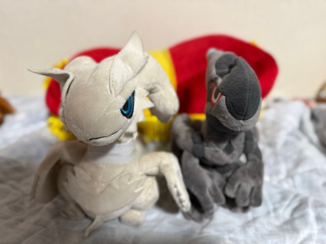 ポケドール　レシラム　ゼクロム　ぬいぐるみ2体セット