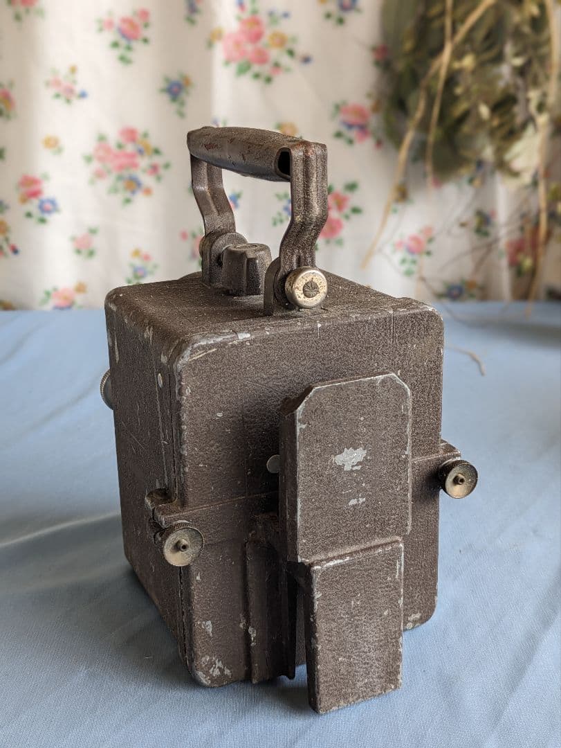 フランスアンティーク 国鉄 SNCF 手信号 レッドシグナルランプ 1950年