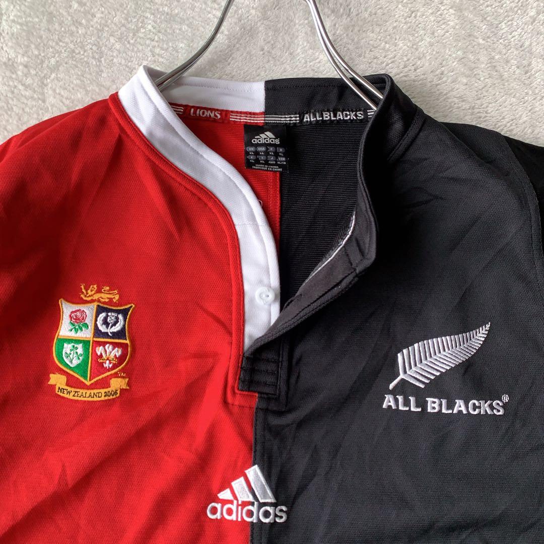 超希少 アディダス製 B&I Lions 05年 遠征 記念 オールブラックス