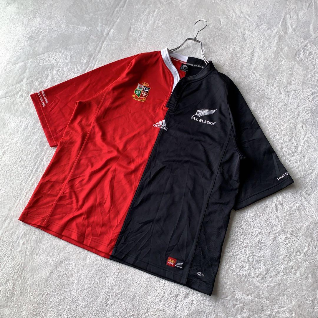 超希少 アディダス製 B&I Lions 05年 遠征 記念 オールブラックス