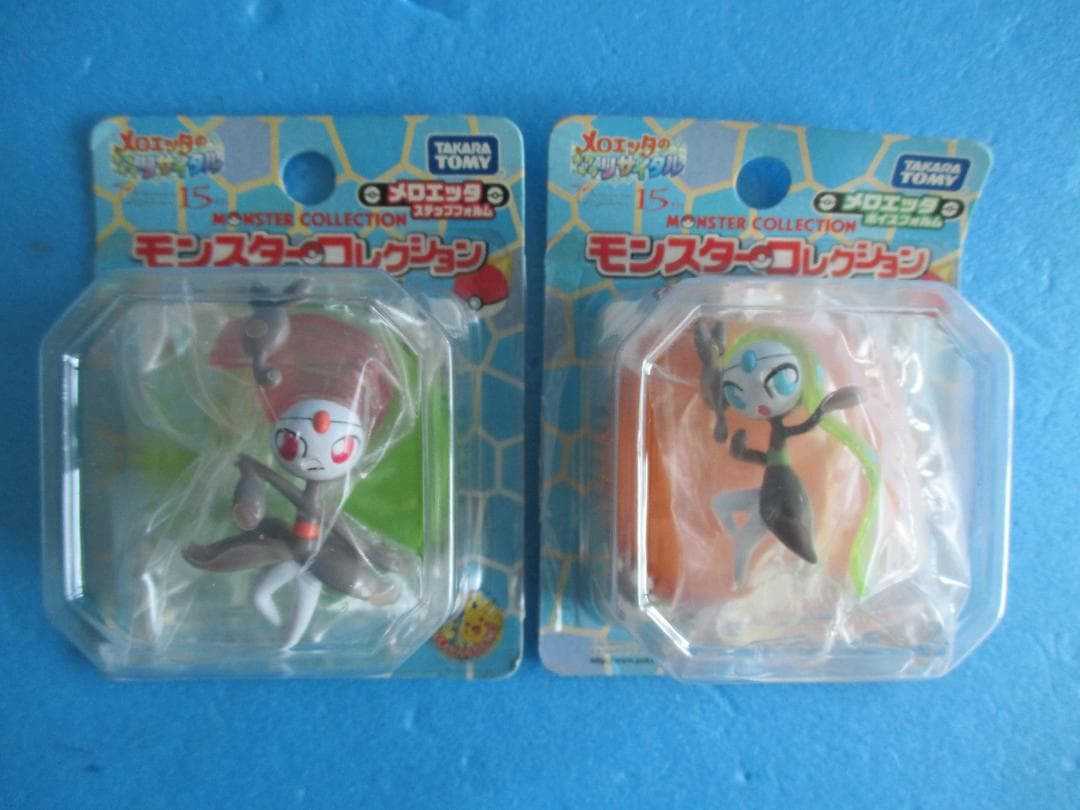 劇場限定◎モンコレ　メロエッタクリアバージョン2種セット◎未開封