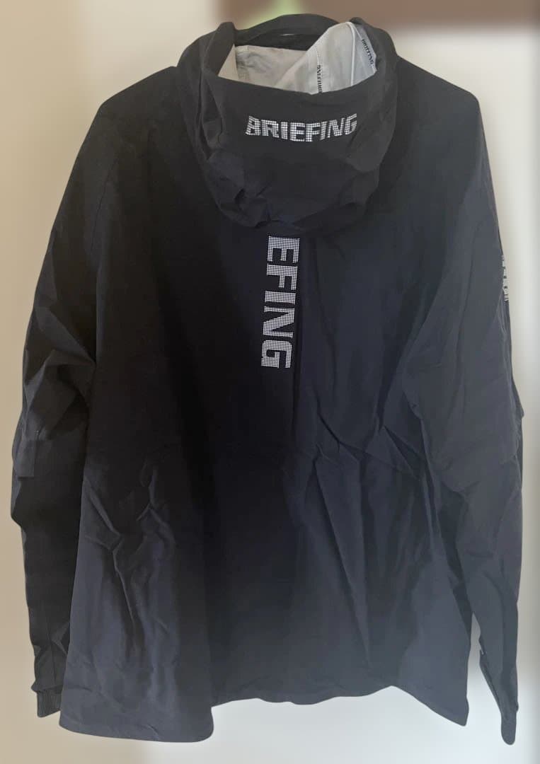 BRIEFING ウォータプルーフジャケット　XL ブラック！