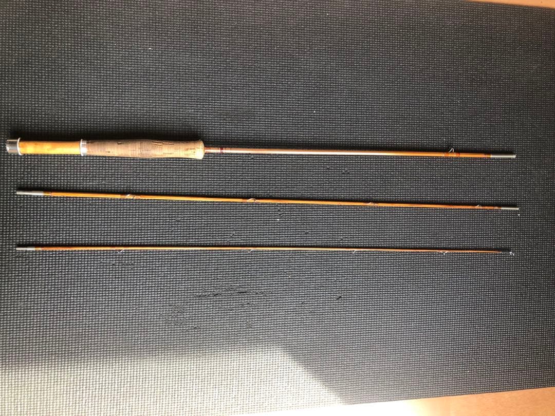 バンブーロッド　7ft #4 3pc　ジャンク