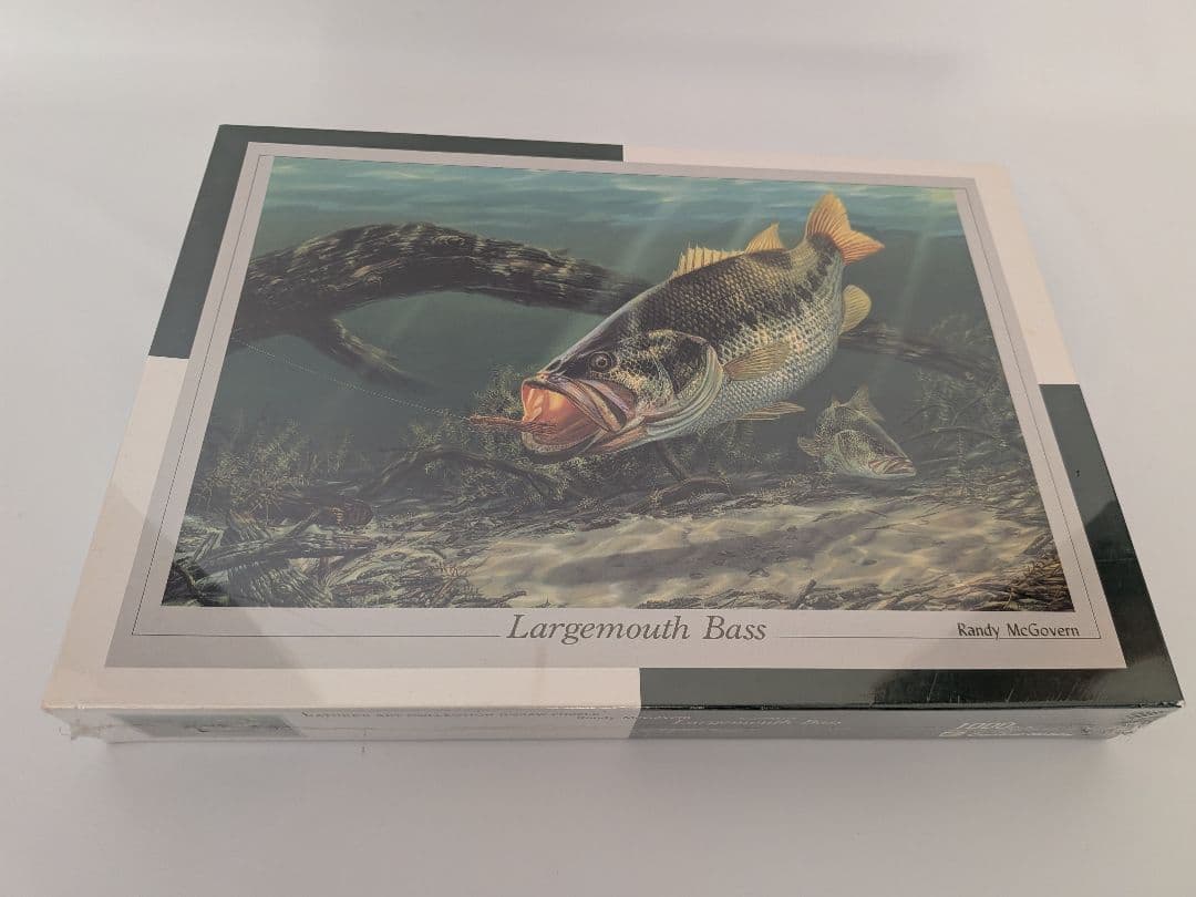 新品 ブラックバス ジグソーパズル 1000ピース