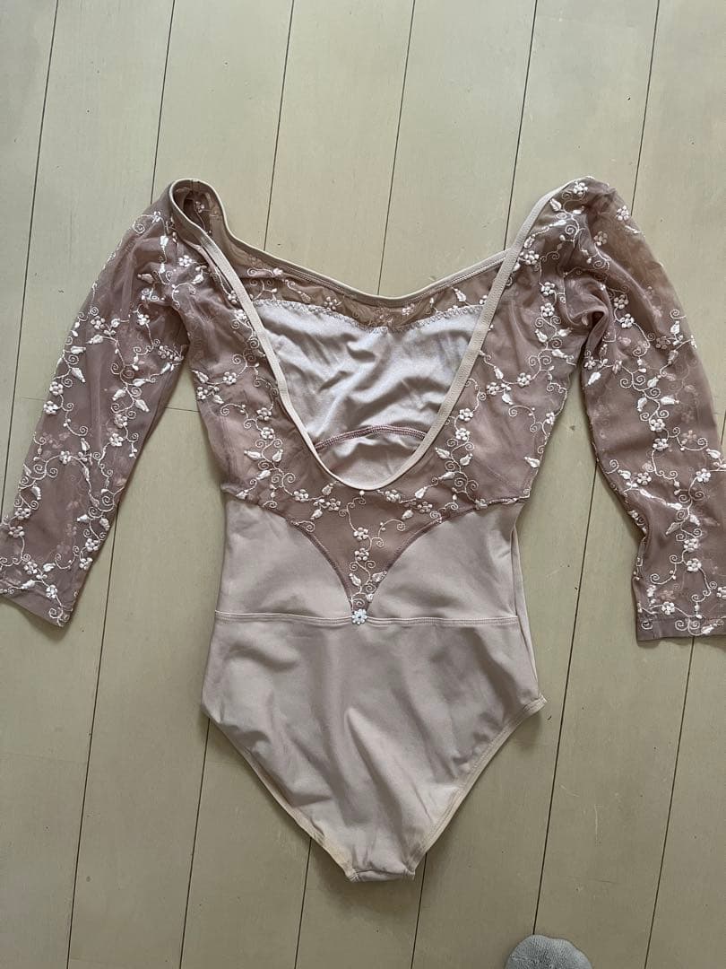 【美品】DellaLo' Milano デラロミラノ バレエレオタード Mサイズ