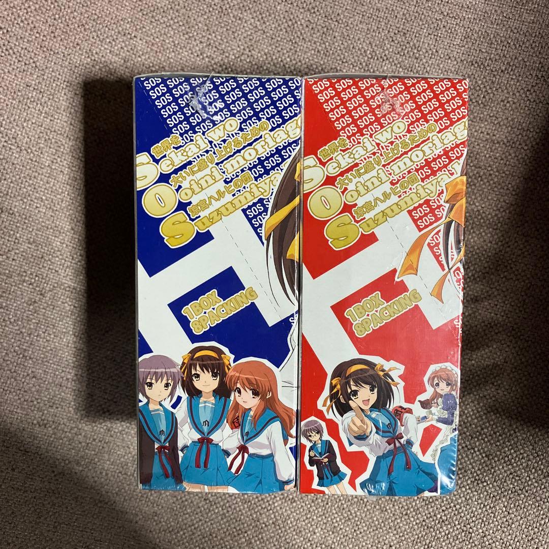 涼宮ハルヒの憂鬱 ブロッコリートレーディングカード ボックス トレカ カード