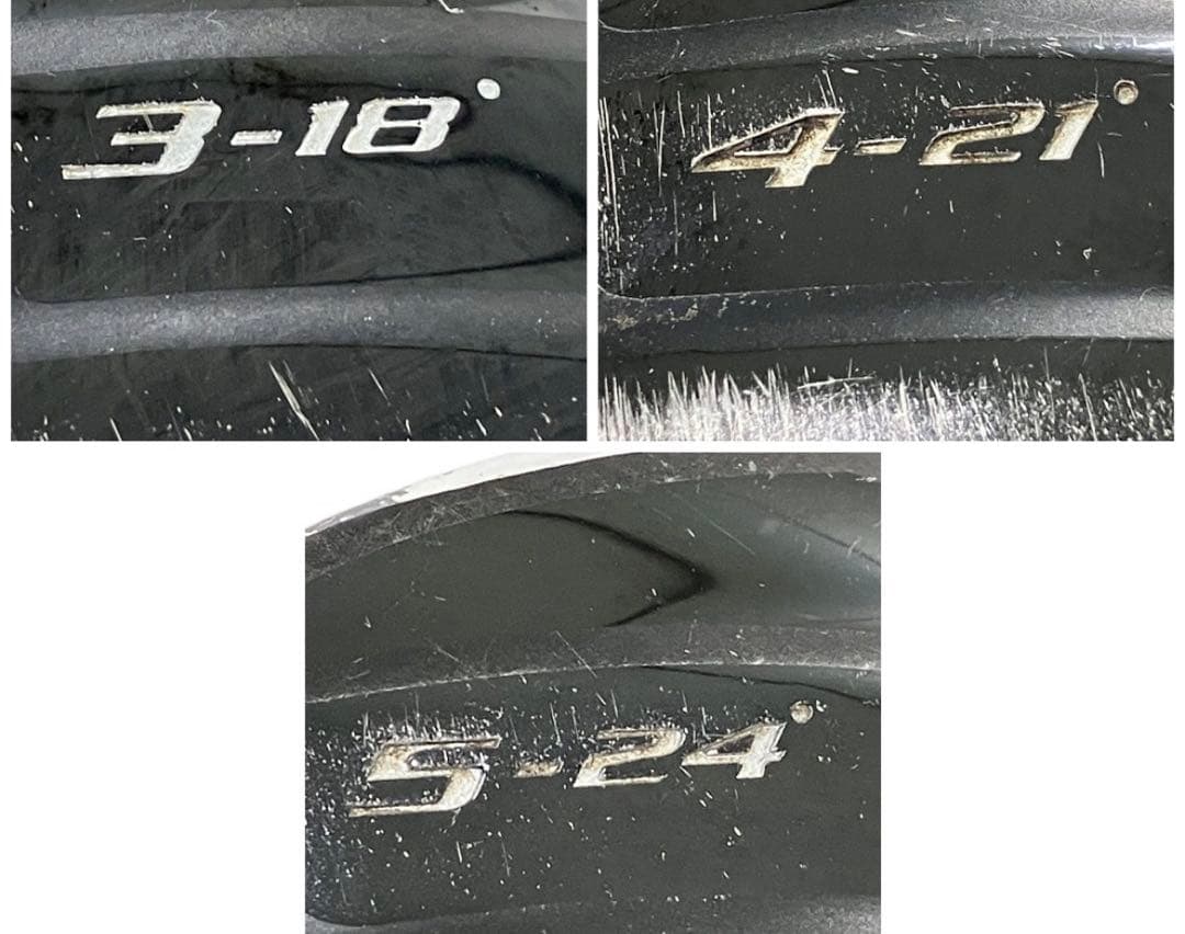 TaylorMade BURNER2.0 ユーティリティ 3,4,5U 3本Ｓ