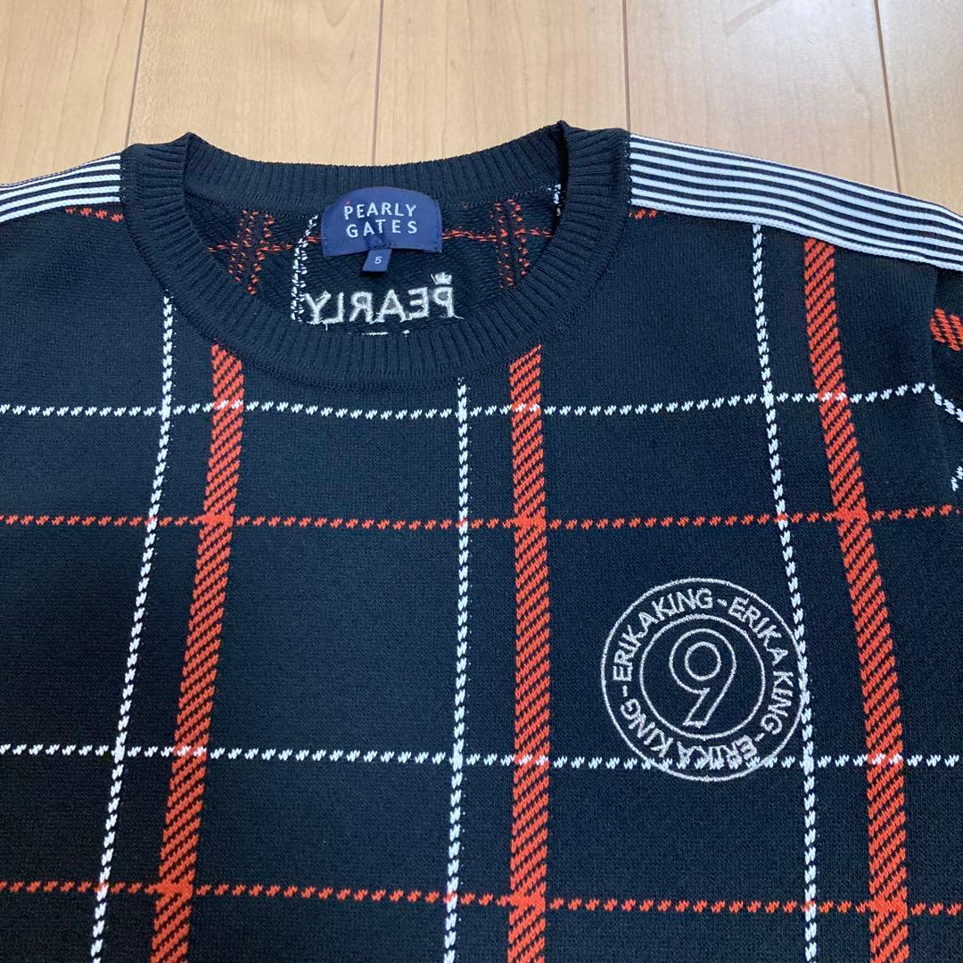 パーリーゲイツ原恵梨香プロコラボクルーネックセーター