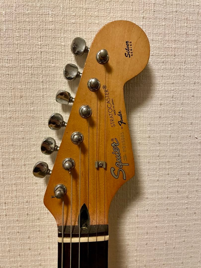 Squier silver seriesストラトキャスター Pシリアル
