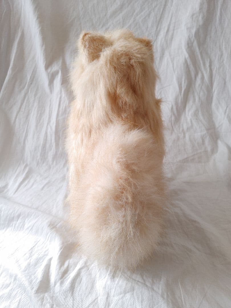 昭和レトロ　三英　ぬいぐるみ　グレイスフル　ポメラニアン　犬ぬいぐるみ　日本製