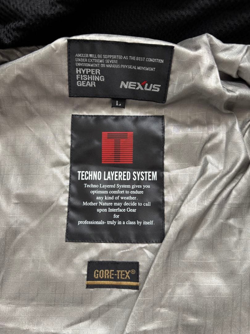 シマノ　ゴアテックス　釣り用　防寒着　プロテクティブスーツ上下セット　サイズＬ